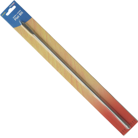 Flat Wood Bit 8mm x 400mm Long Toolpak